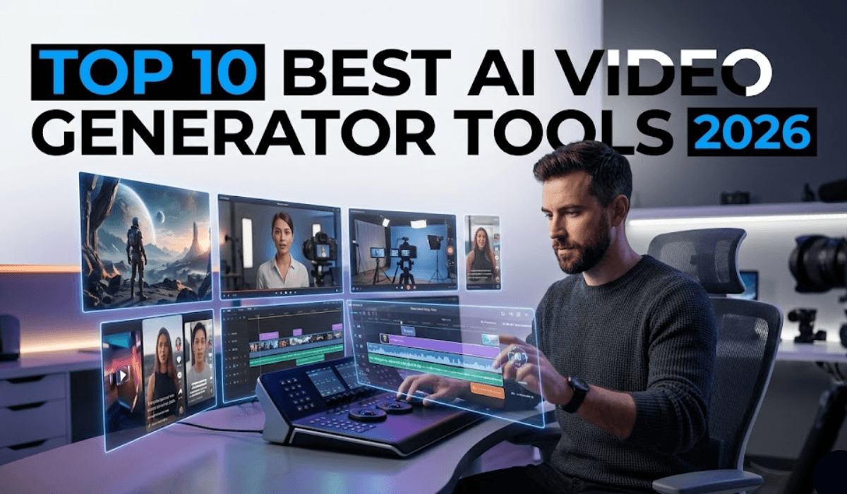 Top 10 Best AI Video Generator Tools 2026 (Reviewed & Compared)